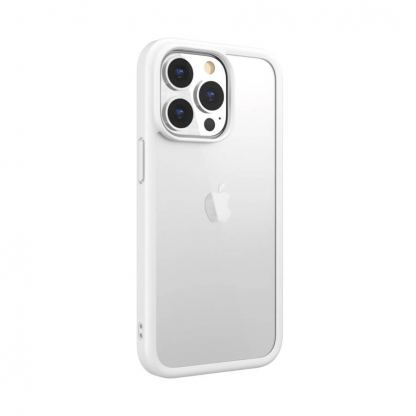 SwitchEasy AERO Plus Case - хибриден удароустойчив кейс за iPhone 13 Pro Max (бял-прозрачен) 2