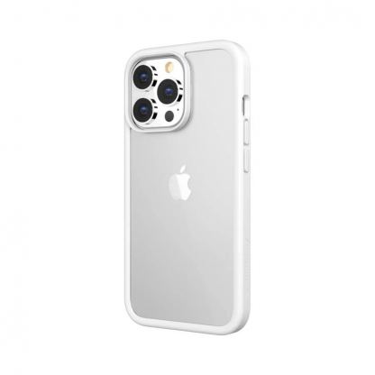 SwitchEasy AERO Plus Case - хибриден удароустойчив кейс за iPhone 13 Pro Max (бял-прозрачен) 3