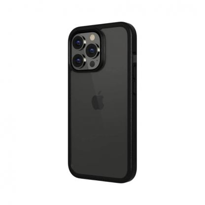 SwitchEasy AERO Plus Case - хибриден удароустойчив кейс за iPhone 13 Pro (черен-прозрачен) 3