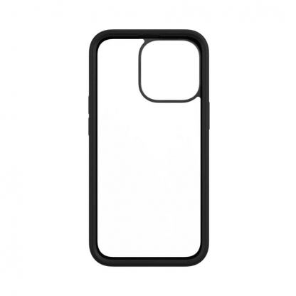 SwitchEasy AERO Plus Case - хибриден удароустойчив кейс за iPhone 13 Pro (черен-прозрачен) 5