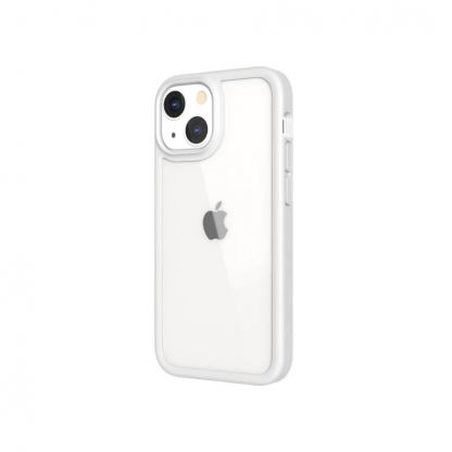 SwitchEasy AERO Plus Case - хибриден удароустойчив кейс за iPhone 13 mini (бял-прозрачен) 3