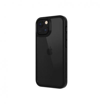 SwitchEasy AERO Plus Case - хибриден удароустойчив кейс за iPhone 13 mini (черен-прозрачен) 3