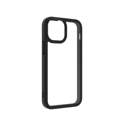SwitchEasy AERO Plus Case - хибриден удароустойчив кейс за iPhone 13 mini (черен-прозрачен) 4