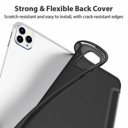 ESR Rebound Slim Case - полиуретанов калъф с поставка за iPad Pro 11 M1 (2021), iPad Pro 11 (2020), iPad Pro 11 (2018) (розово злато) 6