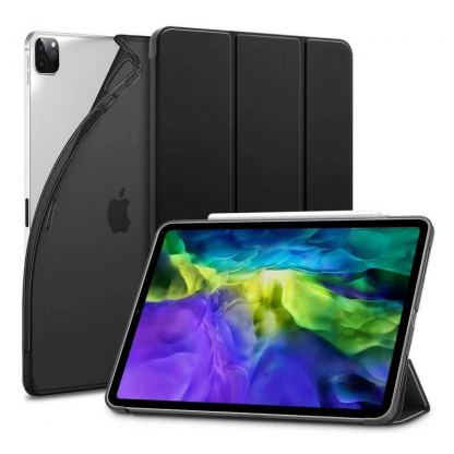 ESR Rebound Slim Case - полиуретанов калъф с поставка за iPad Pro 11 M1 (2021), iPad Pro 11 (2020), iPad Pro 11 (2018) (черен)