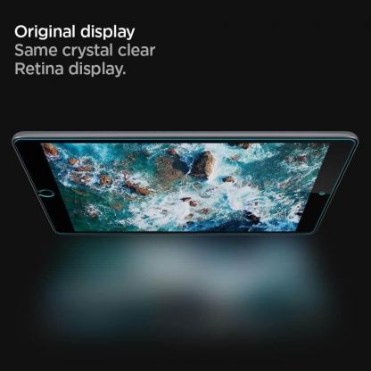 Spigen Oleophobic Coated Tempered Glass GLAS.tR SLIM - най-висок клас стъклено защитно покритие за дисплея на iPad 9 (2021), iPad 8 (2020), iPad 7 (2019) 5