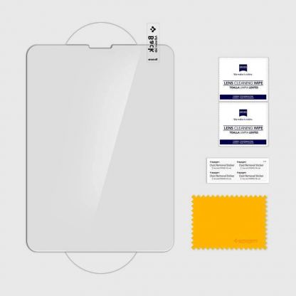 Spigen Oleophobic Coated Tempered Glass GLAS.tR SLIM - най-висок клас стъклено защитно покритие за дисплея на iPad 9 (2021), iPad 8 (2020), iPad 7 (2019) 8