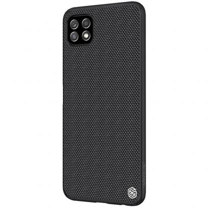 Nillkin Textured Rugged Case - хибриден удароустойчив кейс за Samsung Galaxy A22 5G (черен) 3