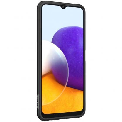 Nillkin Textured Rugged Case - хибриден удароустойчив кейс за Samsung Galaxy A22 5G (черен) 6