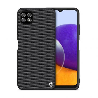 Nillkin Textured Rugged Case - хибриден удароустойчив кейс за Samsung Galaxy A22 5G (черен) 12