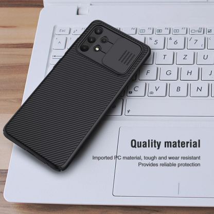 Nillkin CamShield Pro Case - хибриден удароустойчив кейс за Samsung Galaxy A32 4G (черен) 3