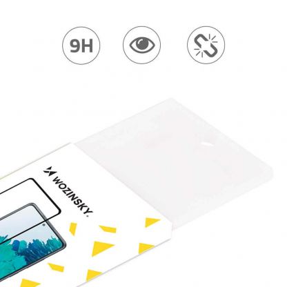 Wozinsky Full Glue 3D Tempered Glass - калено стъклено защитно покритие за дисплея на Samsung Galaxy A32 (черен-прозрачен) 2