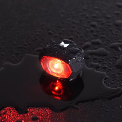 Wozinsky Rear Bicycle Light microUSB Charged XC-186 - висококачествена задна лампа с вградена батерия за колело (черен) 3