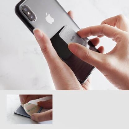 Ringke Magnetic Mount Metal Plate - два броя метална пластина с кожено покритие за магнитни поставки (черен) 4