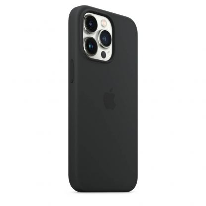 Apple iPhone Silicone Case with MagSafe - оригинален силиконов кейс за iPhone 13 Pro с MagSafe (черен) 5
