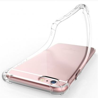 Back Case Anti-Shock - удароустойчив силиконов (TPU) калъф (0.5 mm)  за Huawei P50 (прозрачен) 6