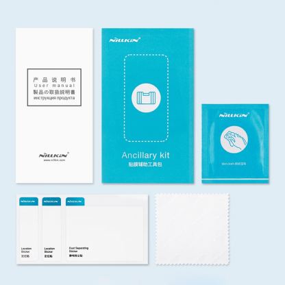 Nillkin CP PRO Ultra Thin Full Coverage Tempered Glass - калено стъклено защитно покритие за дисплея на iPhone 13, iPhone 13 Pro (черен-прозрачен) 11