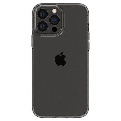 Spigen Crystal Flex Case - тънък качествен силиконов (TPU) калъф за iPhone 13 Pro (сив)  2