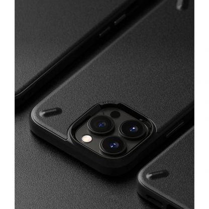 Ringke Onyx Case - силиконов (TPU) калъф за iPhone 13 Pro (черен) 3