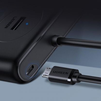 Ugreen USB-C 3.0 Hub 4-port - 4-портов USB 3.0 хъб за компютри и лаптопи с USB-C порт (100 см) (черен) 13