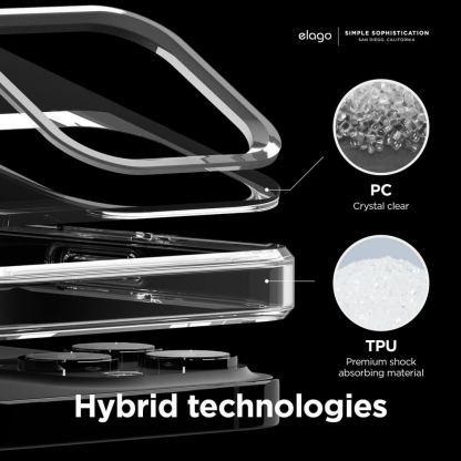 Elago Hybrid Case - хибриден удароустойчив кейс за iPhone 13 Pro Max (прозрачен) 6
