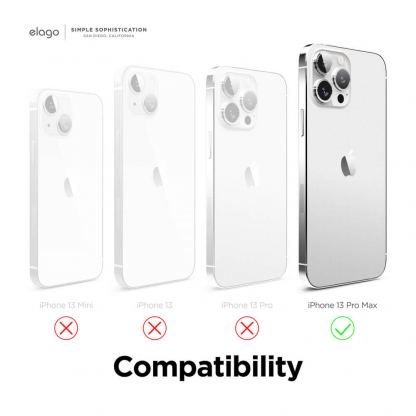 Elago Glide Case - удароустойчив силиконов (TPU) калъф за iPhone 13 Pro Max (сив-зелен) 6
