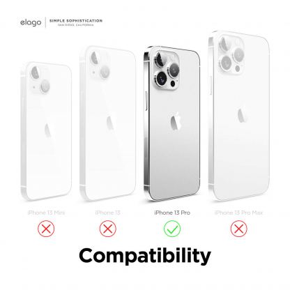 Elago Armor Case - удароустойчив силиконов (TPU) калъф за iPhone 13 Pro (черен) 6