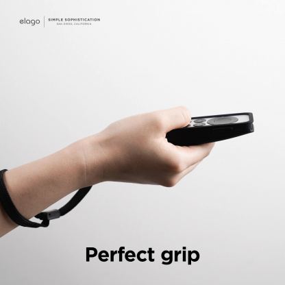 Elago R5 AirTag Case - удароустойчив силиконов калъф за Apple TV Siri Remote (2021) (черен) 5