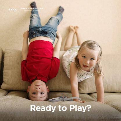 Elago R4 Retro Case - удароустойчив силиконов калъф за Apple TV Siri Remote (2021) (светлосив) 2