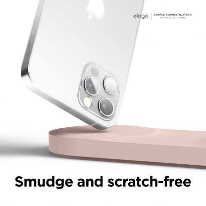 Elago MagSafe Charging Hub Duo - двойна силиконова поставка за безжично зареждане на iPhone чрез поставяне на Apple MagSafe Charger (розов) 5