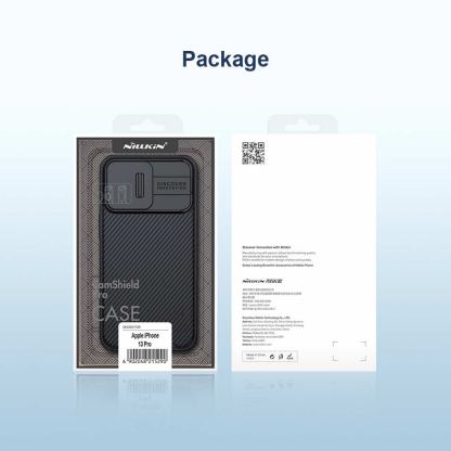 Nillkin CamShield Pro Magnetic Case - хибриден удароустойчив кейс с MagSafe за iPhone 13 Pro (черен) 2