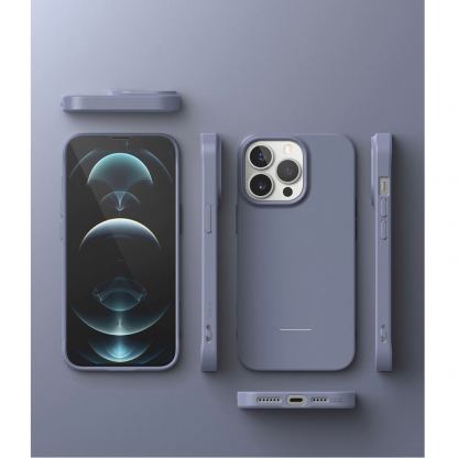 Ringke Air S Case - силиконов (TPU) калъф за iPhone 13 Pro Max (сив) 9