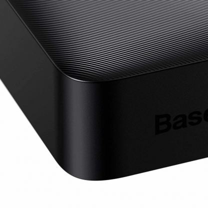 Baseus Bipow Digital Display Power Bank 15W 20000mAh (PPDML-J01) - външна батерия с два USB-A и един USB-C изходи и технология за бързо зареждане (черен) 3