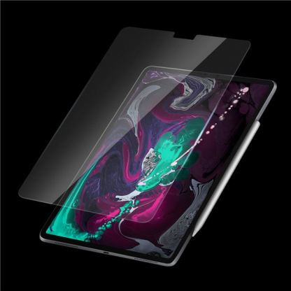 DUX DUCIS Full Coveraged Tempered Glass Protector - калено стъклено защитно покритие за дисплея на AppleiPad Pro 12.9 M1 (2021), iPad Pro 12.9 (2020), iPad Pro 12.9 (2018) (прозрачен) 2