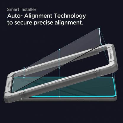 Spigen Glass.Tr Align Master Tempered Glass - калено стъклено защитно покритие за дисплей на Samsung Galaxy A52, Galaxy A52s (прозрачен) (2 броя) 6