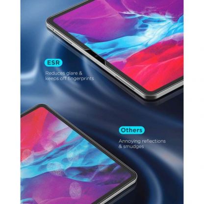 ESR Paper Feel Screen Protector - качествено защитно покритие (подходящо за рисуване) за дисплея на iPad Pro 12.9 M1 (2021), iPad Pro 12.9 (2020), iPad Pro 12.9 (2018) 5