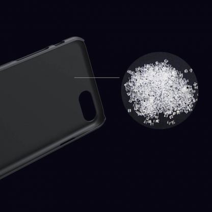 Nillkin Super Frosted Shield Kickstand Case - поликарбонатов кейс с поставка за iPhone SE (2022), iPhone SE (2020), iPhone 8, iPhone 7 (черен) 8