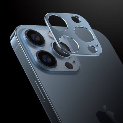 Hofi Alucam Pro Lens Protector - предпазна плочка за камерата на iPhone 13 mini, iPhone 13 (черен) 2