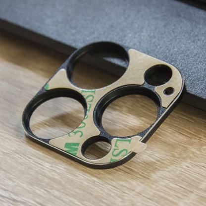 Hofi Alucam Pro Lens Protector - предпазна плочка за камерата на iPhone 13 mini, iPhone 13 (черен) 5