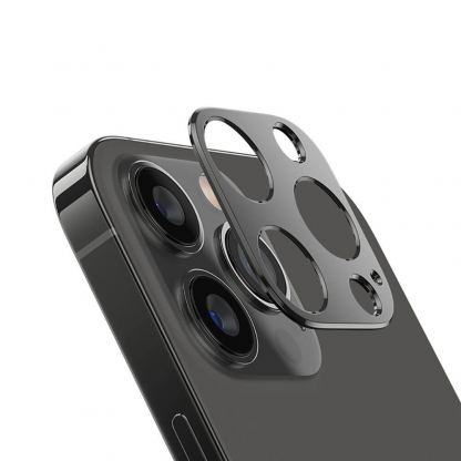 Hofi Alucam Pro Lens Protector - предпазна плочка за камерата на iPhone 13 Pro, iPhone 13 Pro Max (черен) 2