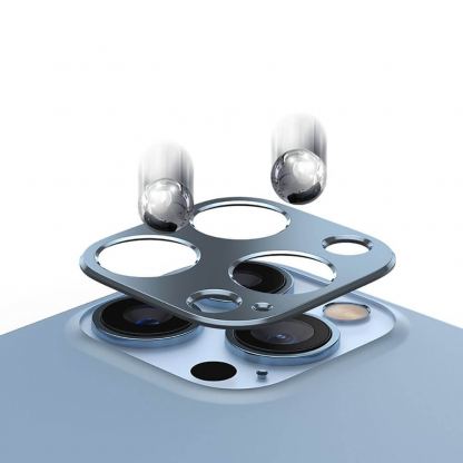 Hofi Alucam Pro Lens Protector - предпазна плочка за камерата на iPhone 13 Pro, iPhone 13 Pro Max (черен) 5