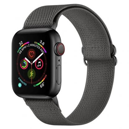 Tech-Protec Mellow Adjustable Band  - текстилна каишка за Apple Watch 42мм, 44мм, 45мм, 46мм, Ultra 49мм (сив) 2