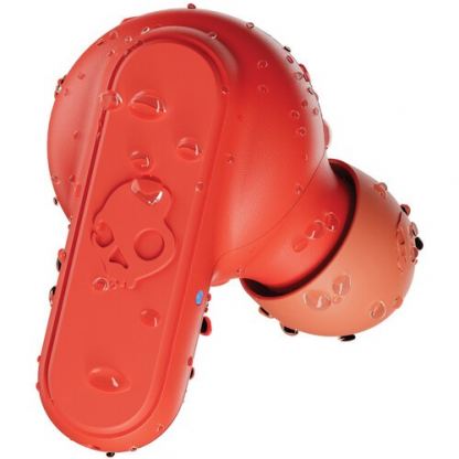 Skullcandy Dime True Wireless Headphones - безжични Bluetooth слушалки (червен)  2