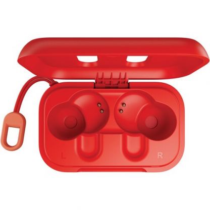 Skullcandy Dime True Wireless Headphones - безжични Bluetooth слушалки (червен)  6