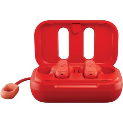 Skullcandy Dime True Wireless Headphones - безжични Bluetooth слушалки (червен)  9