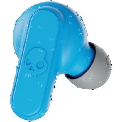 Skullcandy Dime True Wireless Headphones - безжични Bluetooth слушалки (светлосив-син)  3