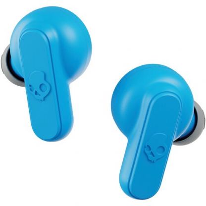Skullcandy Dime True Wireless Headphones - безжични Bluetooth слушалки (светлосив-син)  13