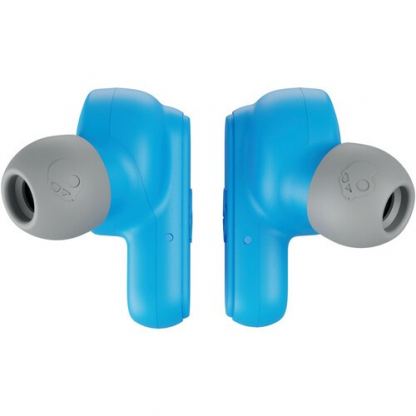 Skullcandy Dime True Wireless Headphones - безжични Bluetooth слушалки (светлосив-син)  15