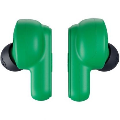 Skullcandy Dime True Wireless Headphones - безжични Bluetooth слушалки (тъмносин-зелен)  13