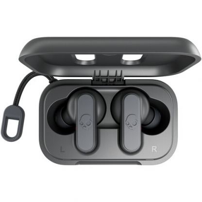 Skullcandy Dime True Wireless Headphones - безжични Bluetooth слушалки (тъмносив)  6